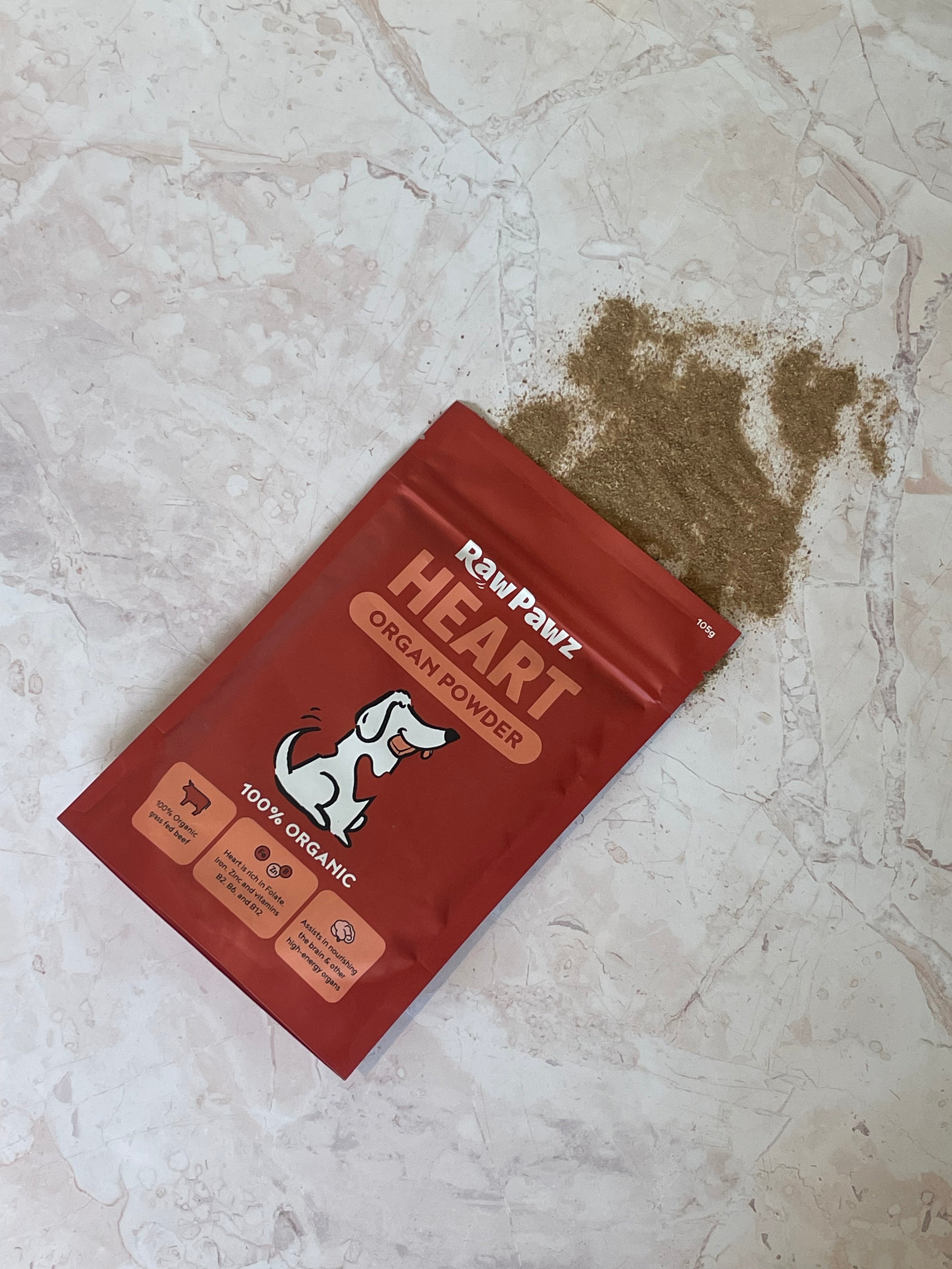 Organic Grass Fed Beef Heart Powder