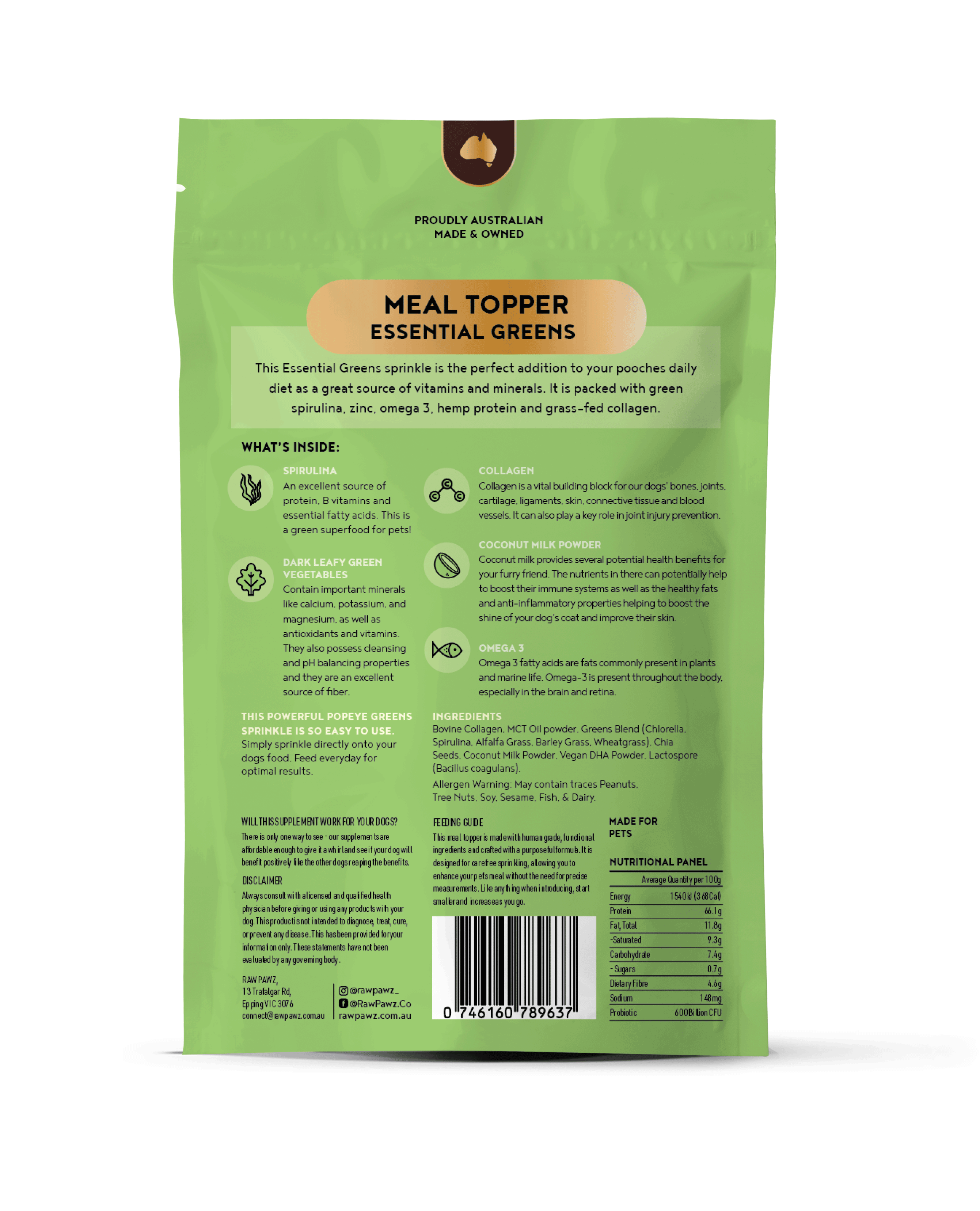 Essential Greens Meal Topper